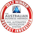 Australian Business Awards - Most Innovative Product Budget Directs Hail Hero 2012